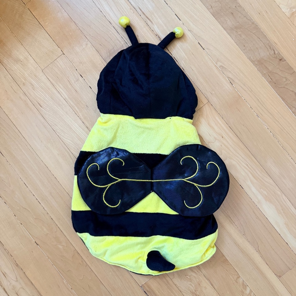 Bee Dog Costume Size Medium